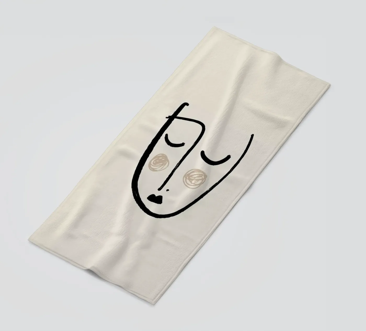 Blush strandhanddoek van Pure