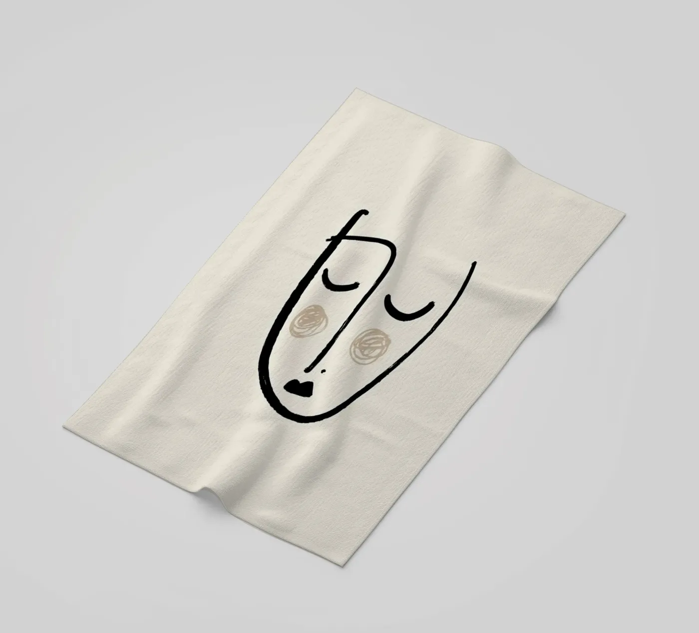 Blush strandhanddoek van Pure