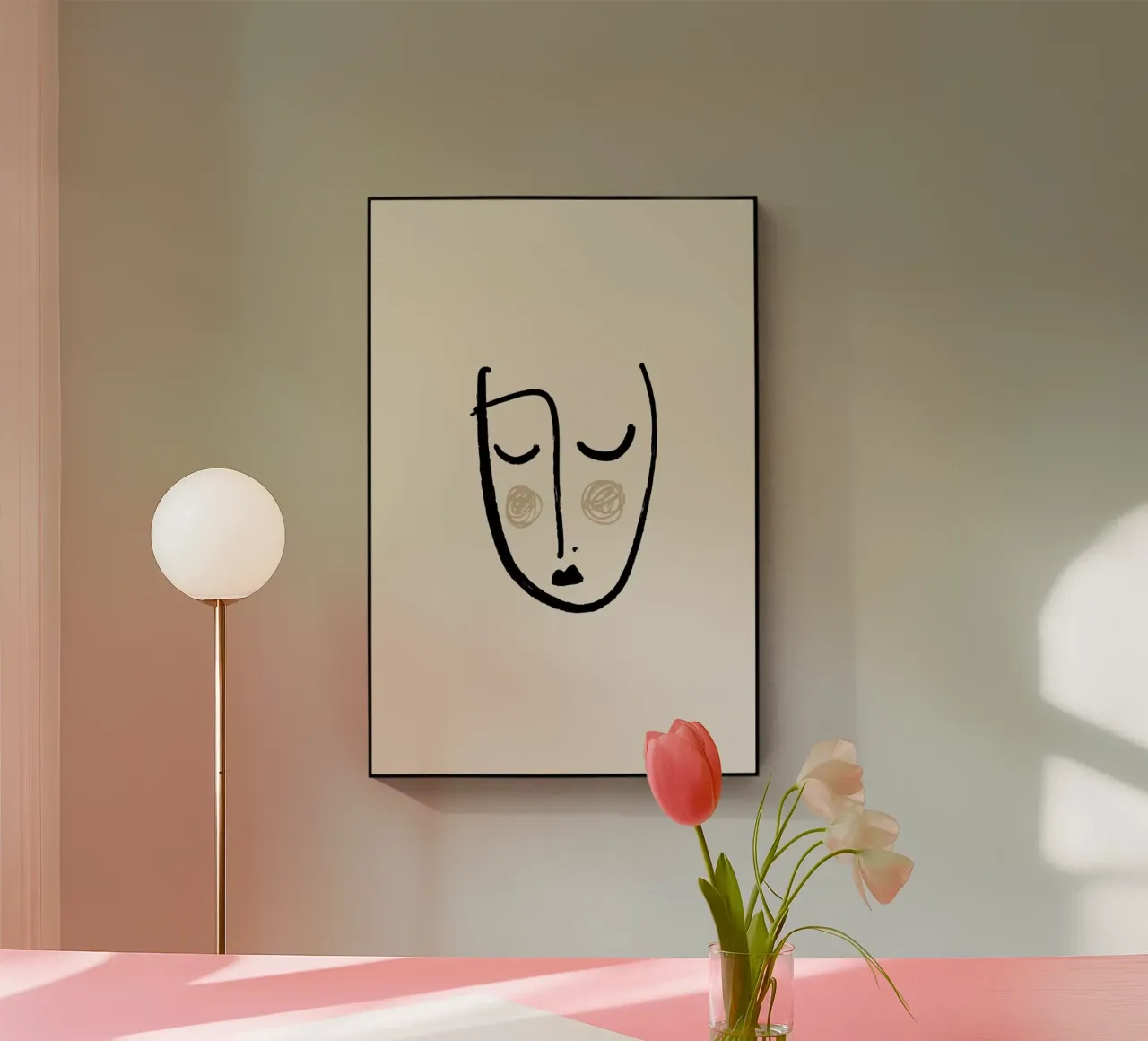 Blush plexiglass da Pure