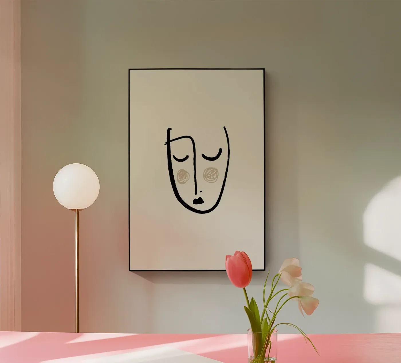 Blush plexiglass da Pure