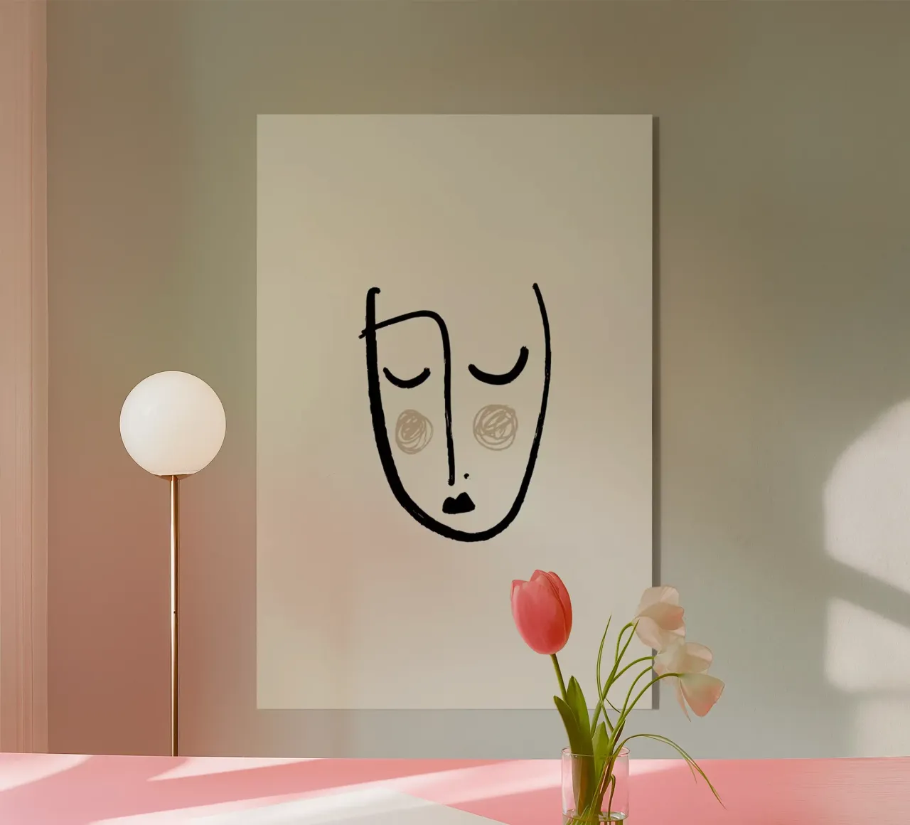 Blush plexiglass da Pure