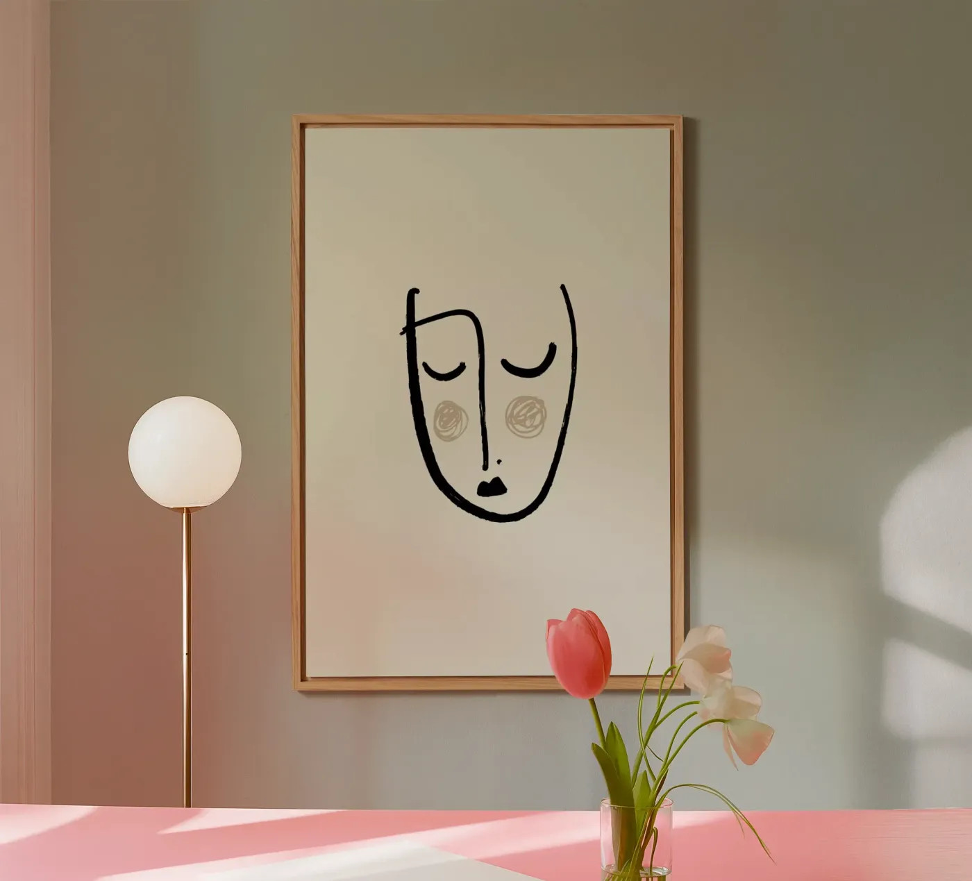 Blush forex-plaat van Pure