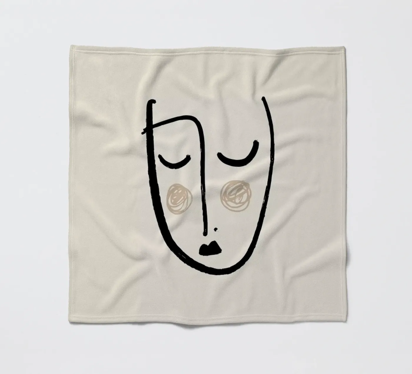 Blush fleecedeken van Pure