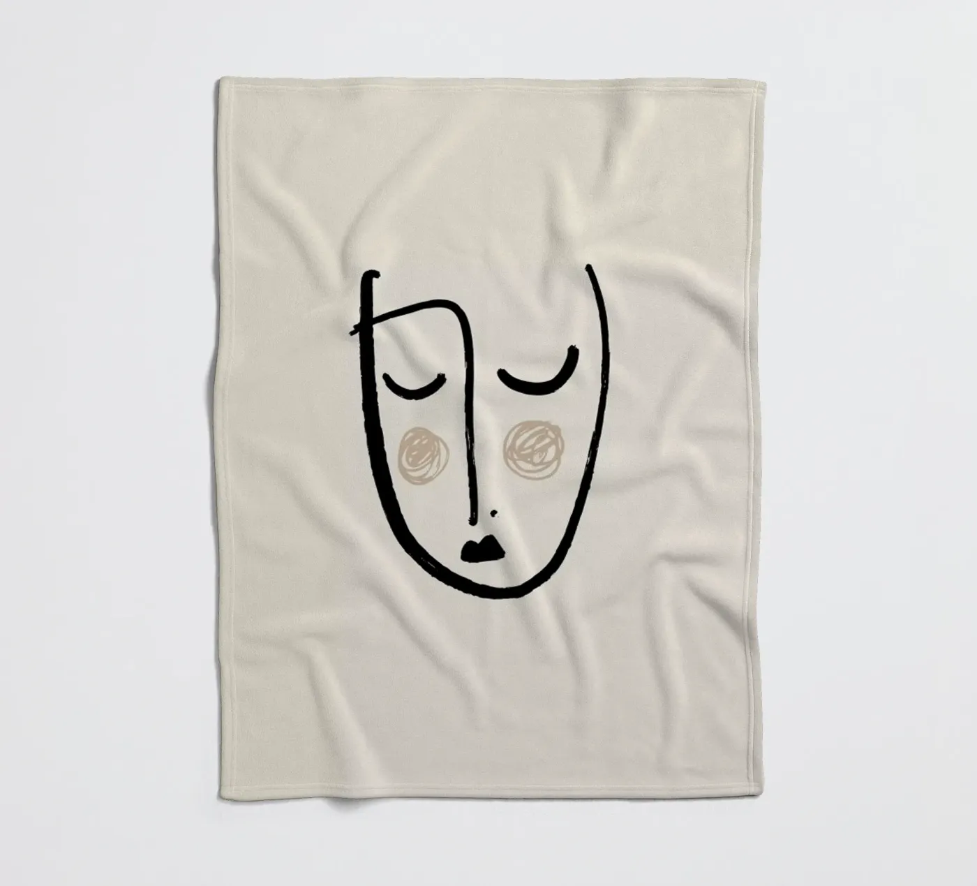 Blush fleecedeken van Pure