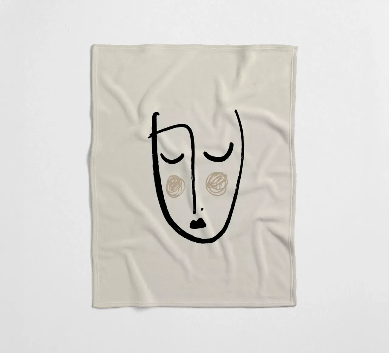 Blush Fleecedecke von Pure