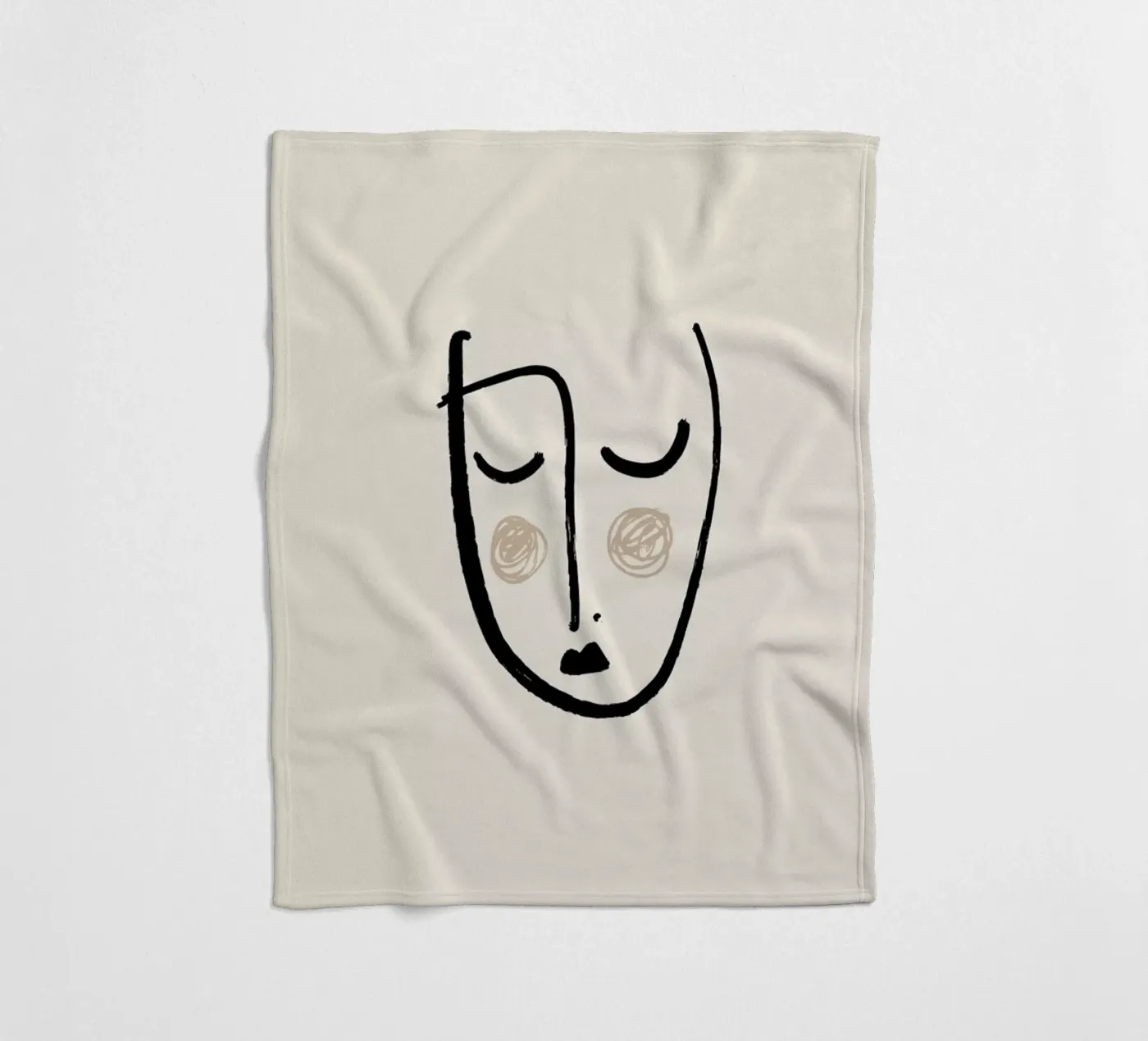 Blush fleecedeken van Pure