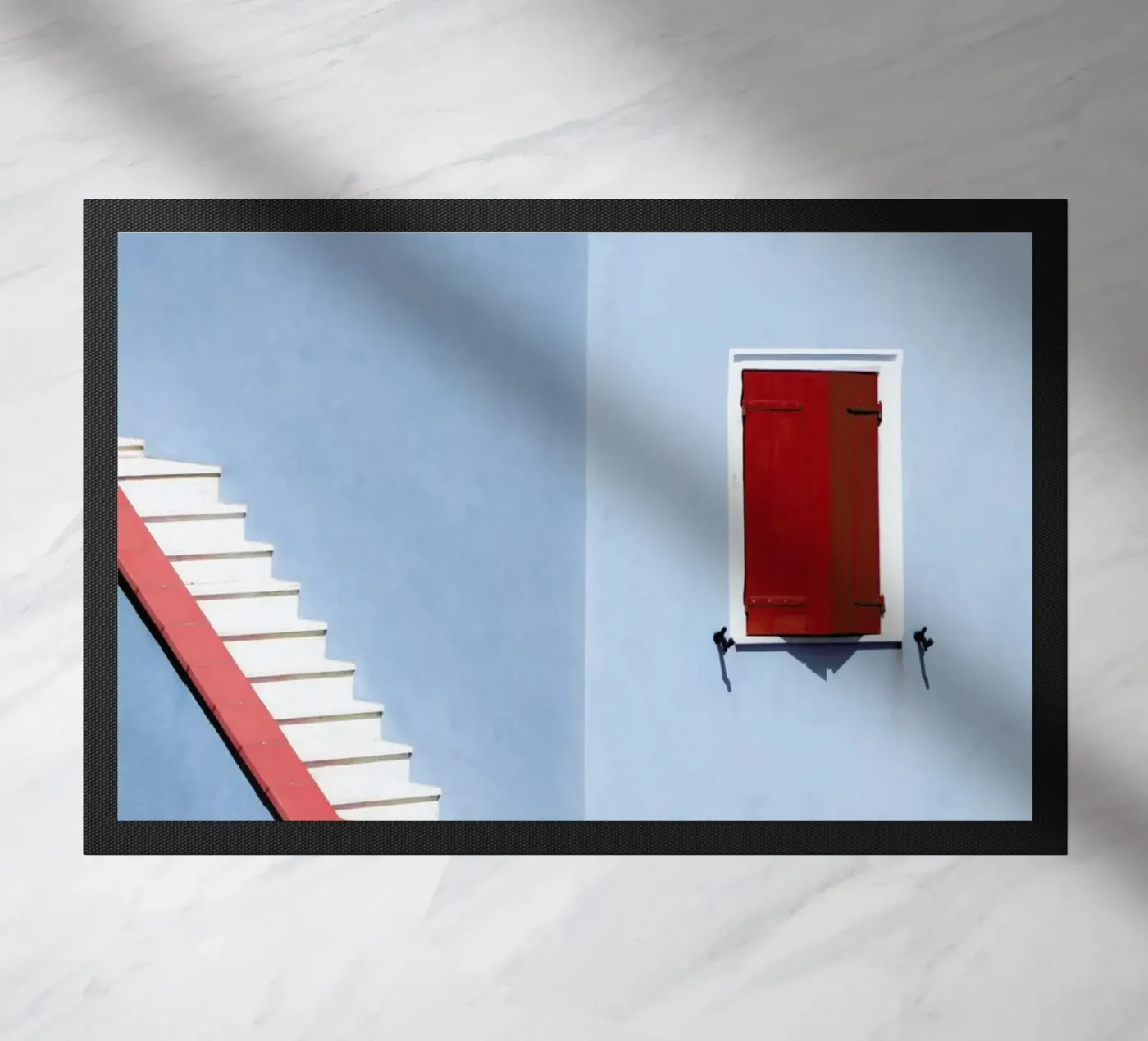 Upstairs deurmat van Rupert Höller