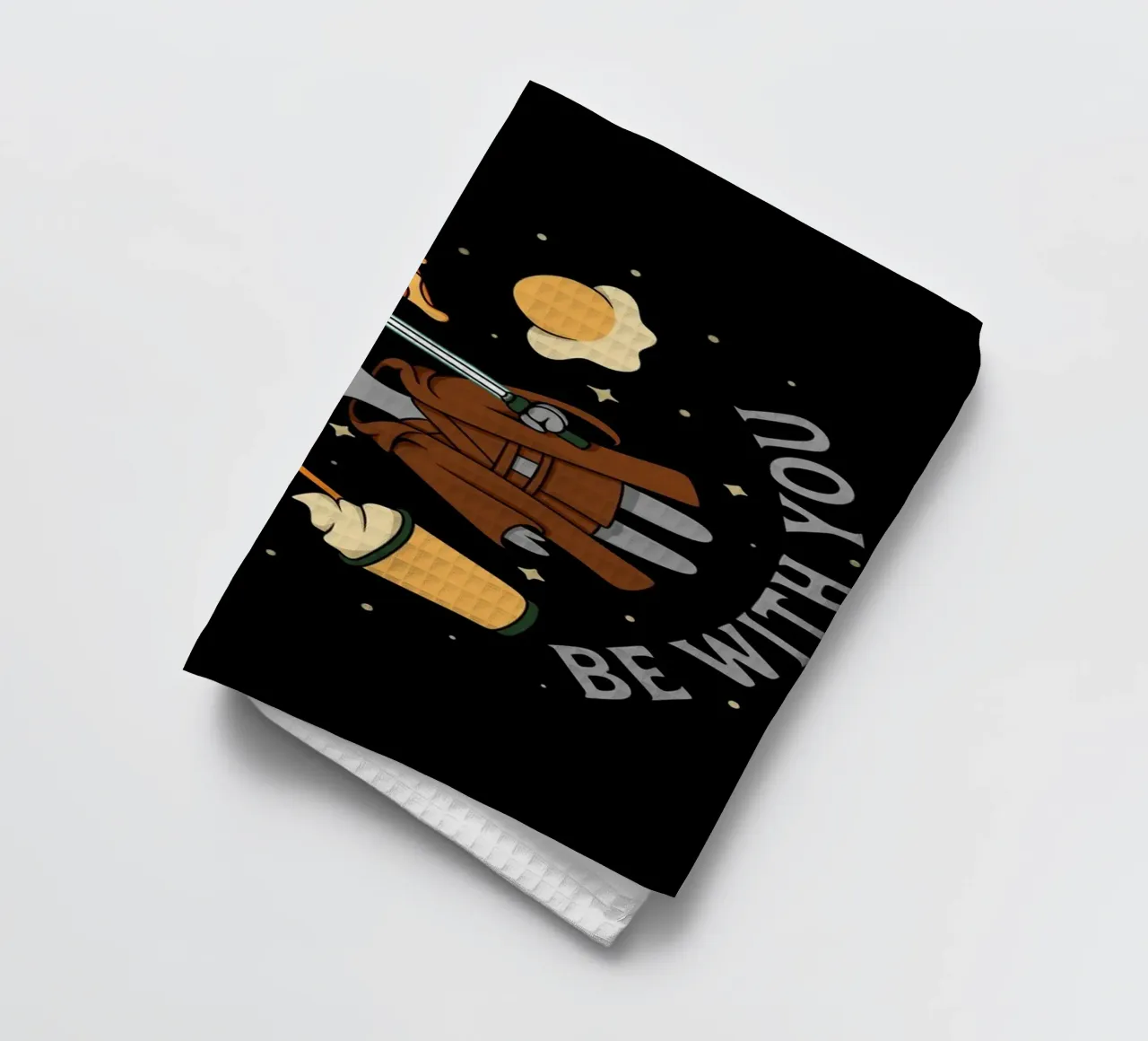 Möge die Gabel mit dir sein Geschirrtuch von Loobs