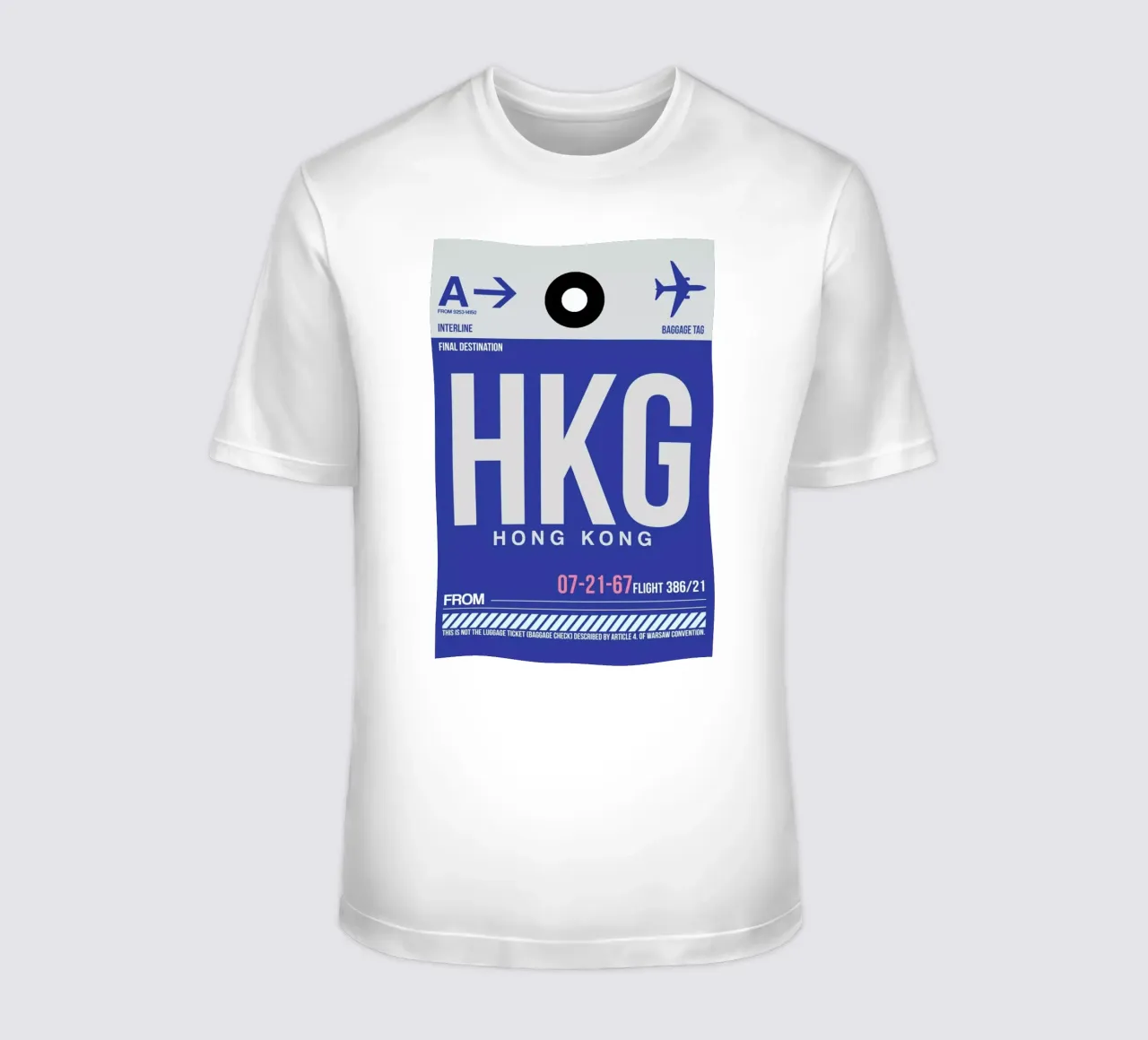 HKG-Hongkong t-shirt by Naxart