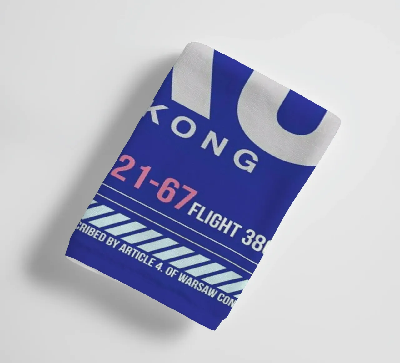 HKG-Hongkong towel by Naxart