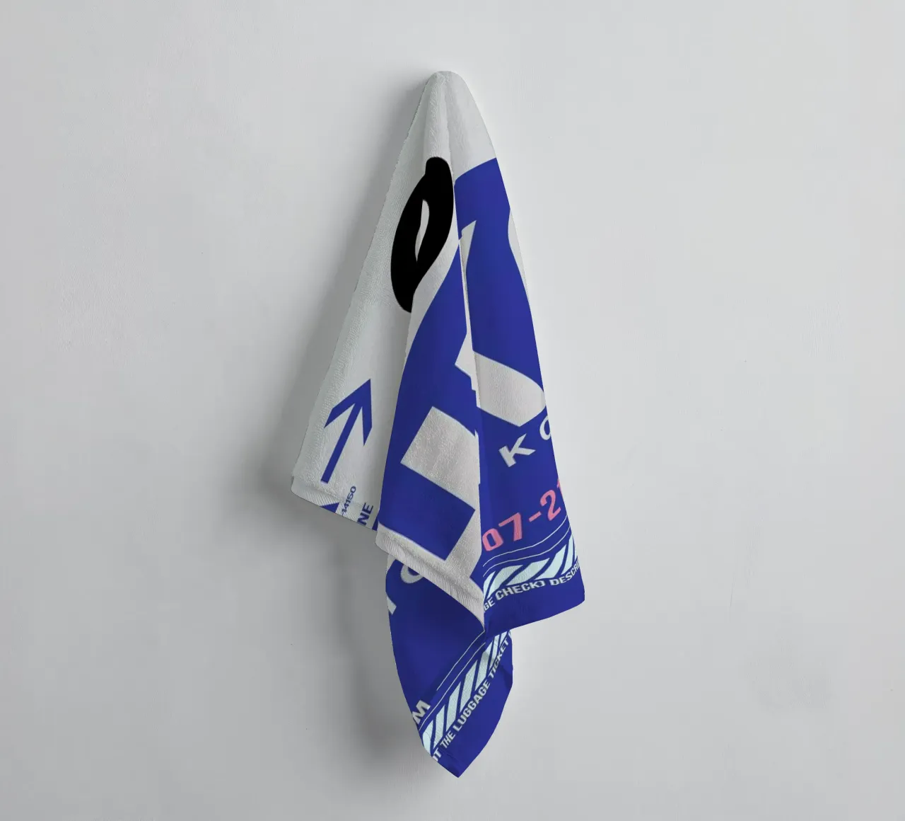 HKG-Hongkong towel by Naxart