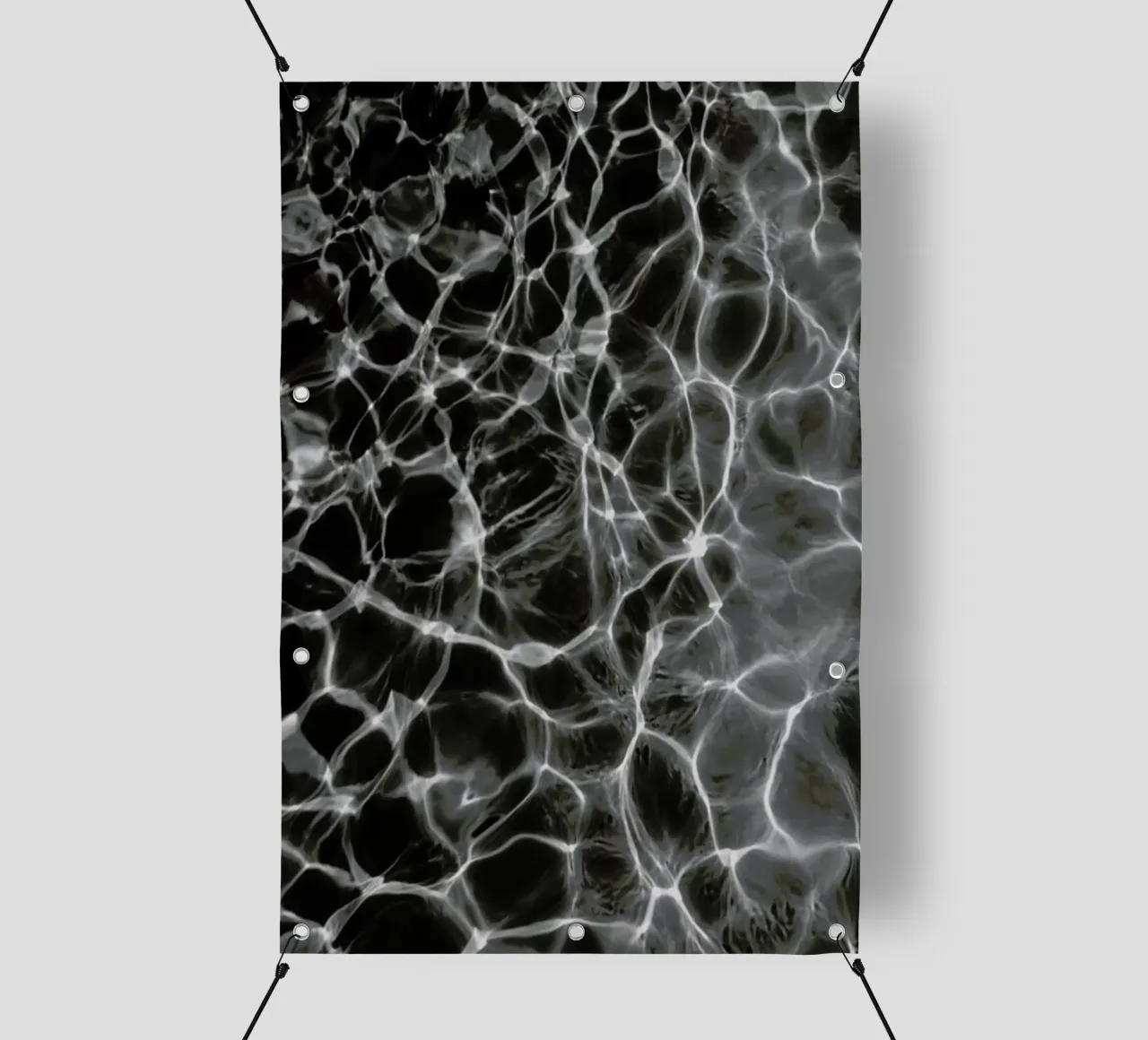 Black Water telo in pvc da Studio Nahili