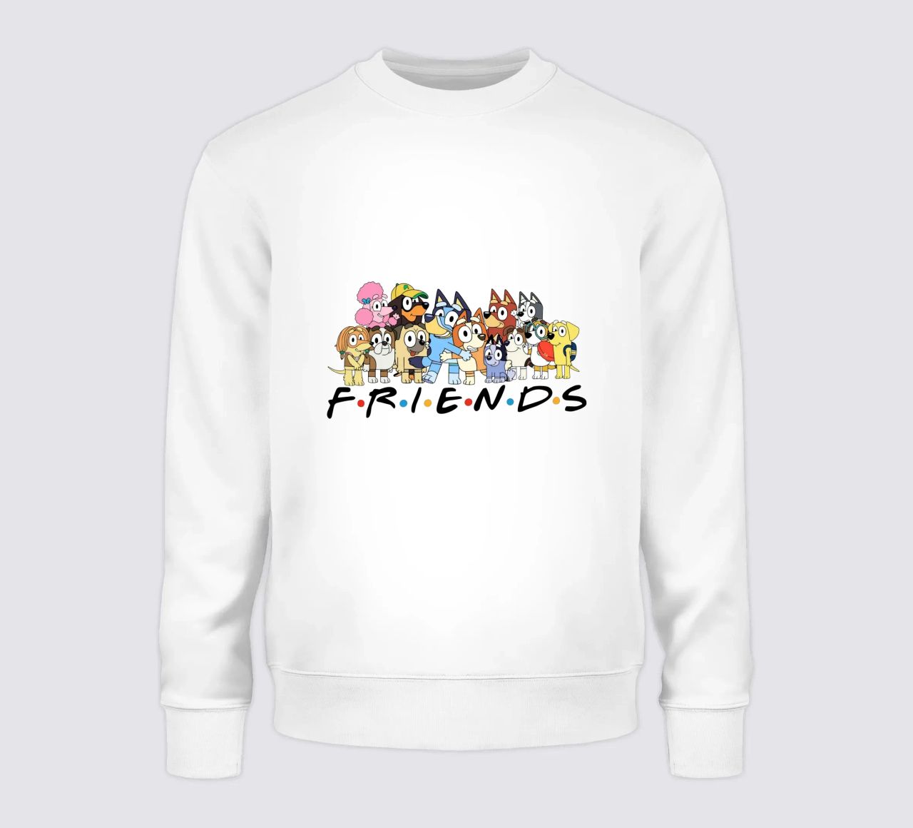 Amigos azules sudadera de Alishasteel