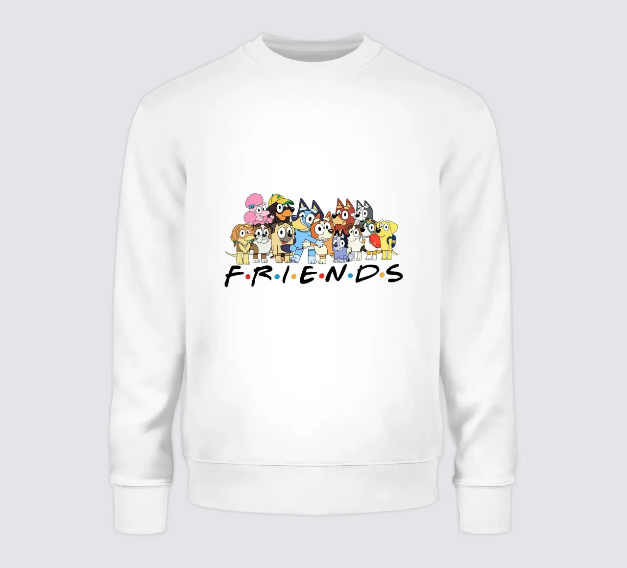 Amigos azules sudadera de Alishasteel