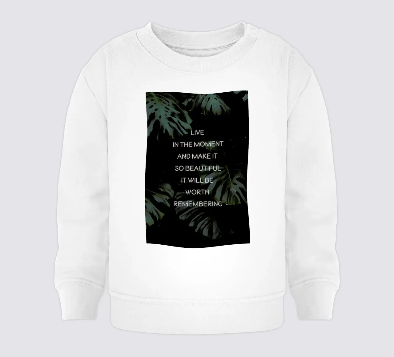 Live in the Moment sudadera de bebé de Oh Darling