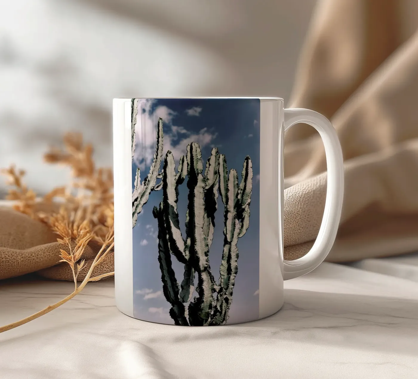Radial ceramic mug by Flora & Fauna