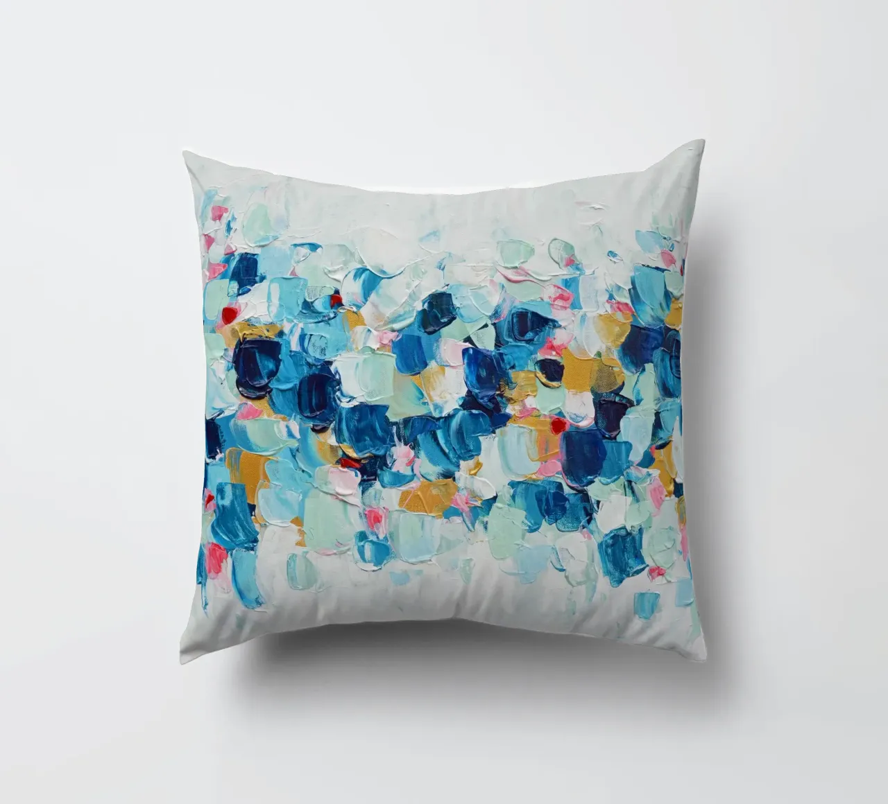 Elemento azzurro cuscino da annmariecoolick