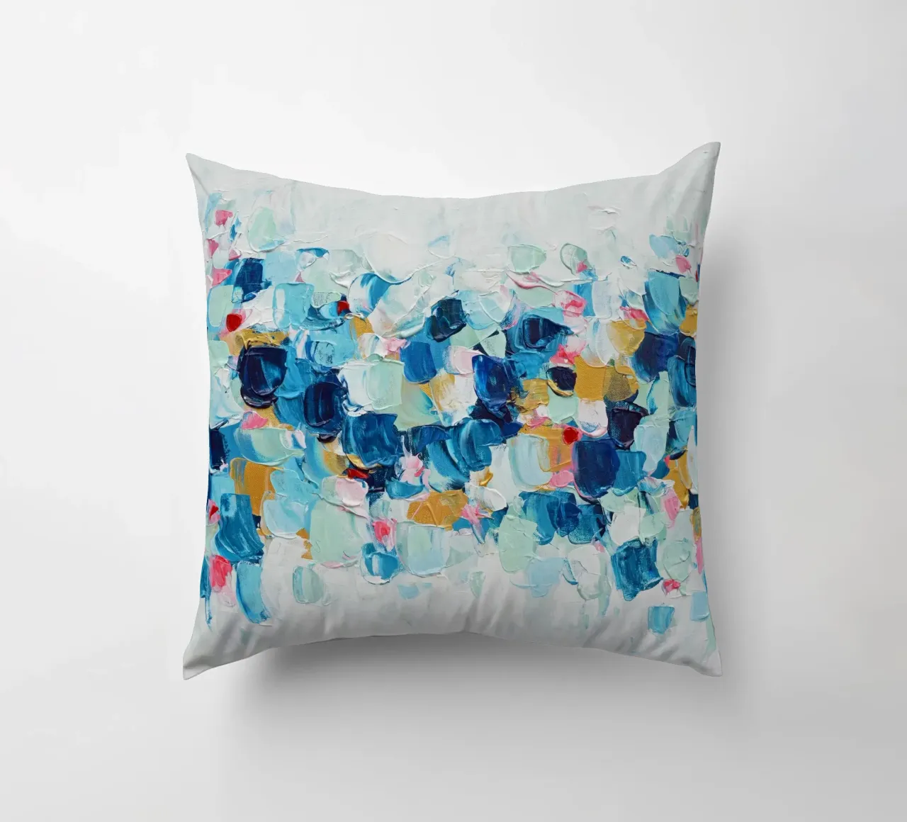 Elemento azzurro cuscino da annmariecoolick