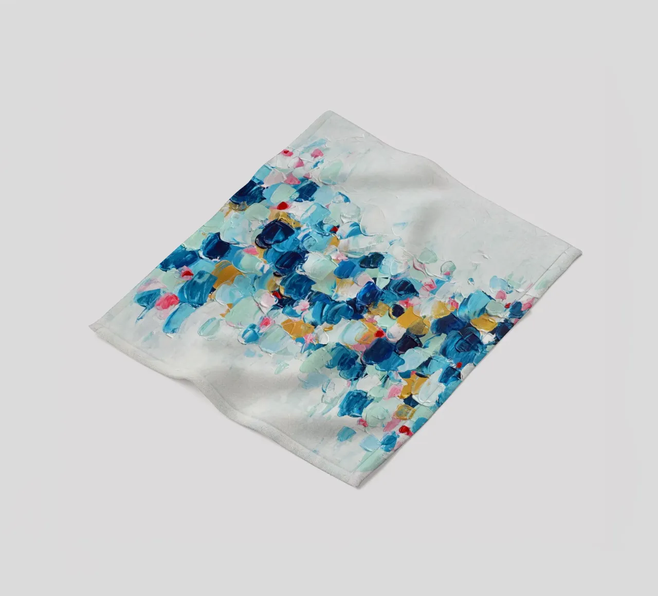 Elemento azzurro coperta in pile da annmariecoolick