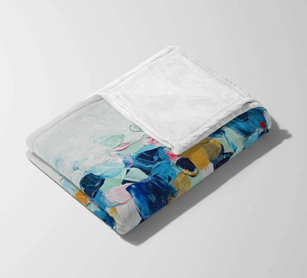 Elemento azzurro coperta in pile da annmariecoolick