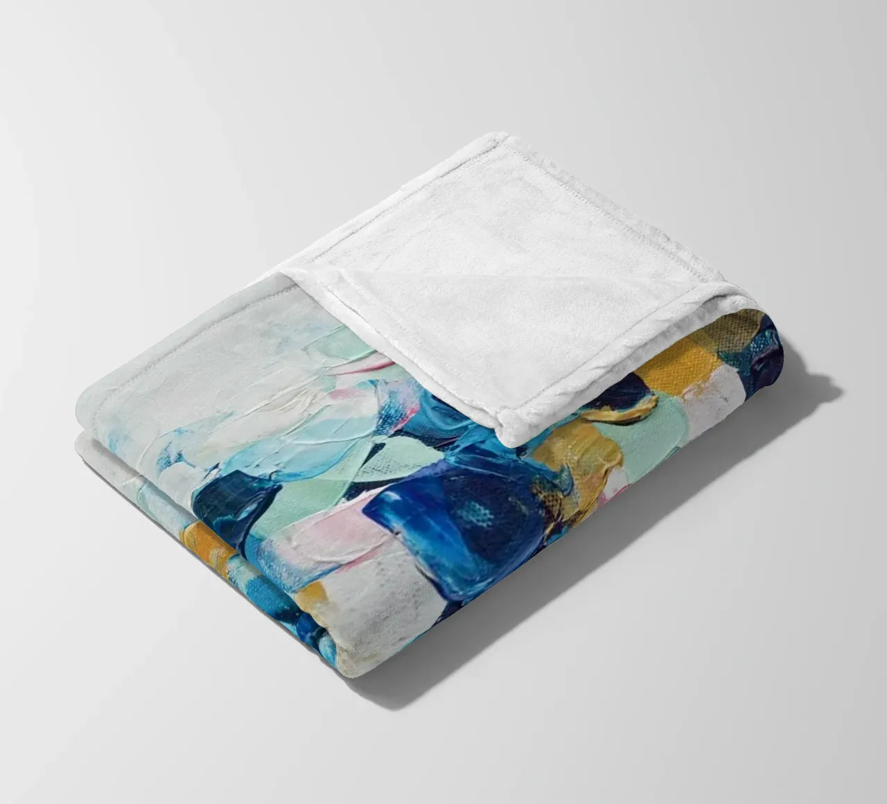 Elemento azzurro coperta in pile da annmariecoolick