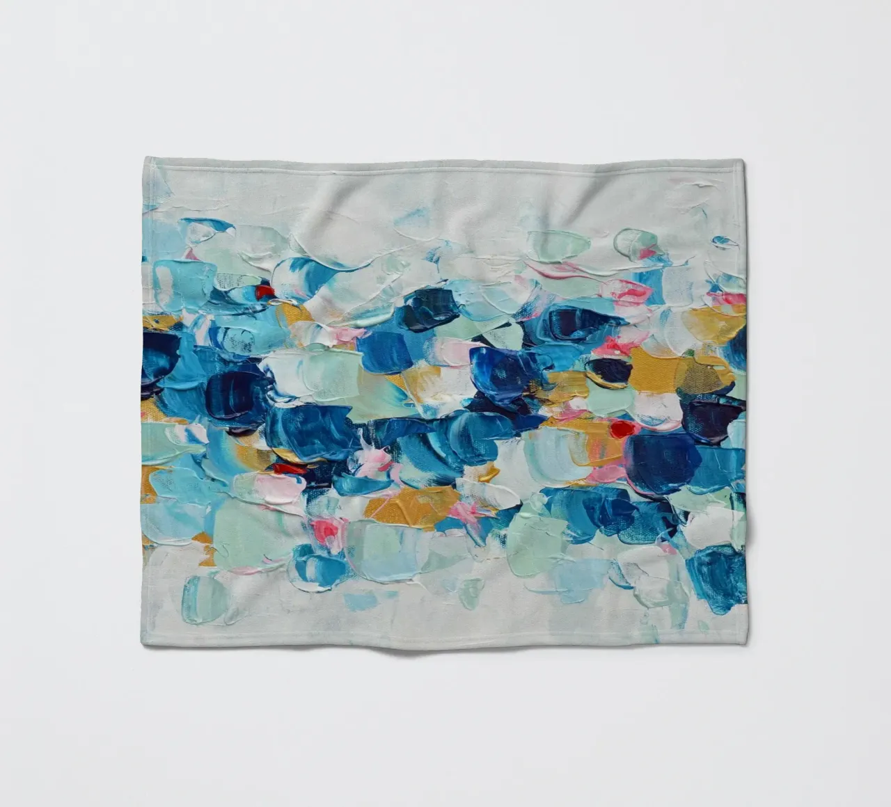 Elemento azzurro coperta in pile da annmariecoolick