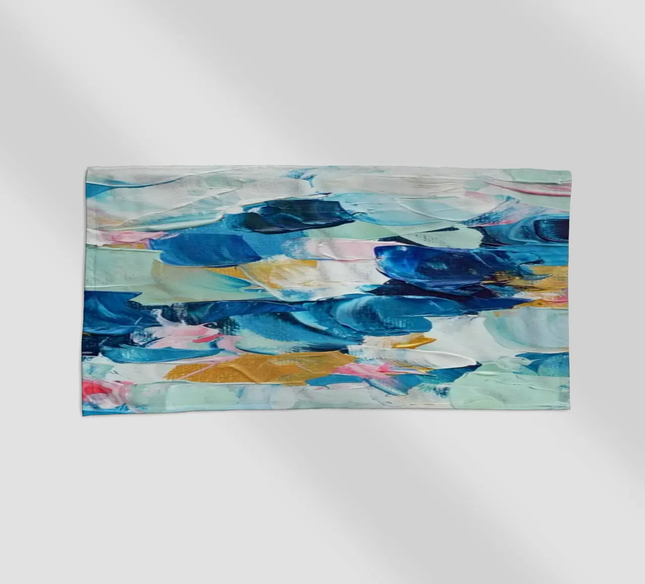 Elemento azzurro telo mare da annmariecoolick