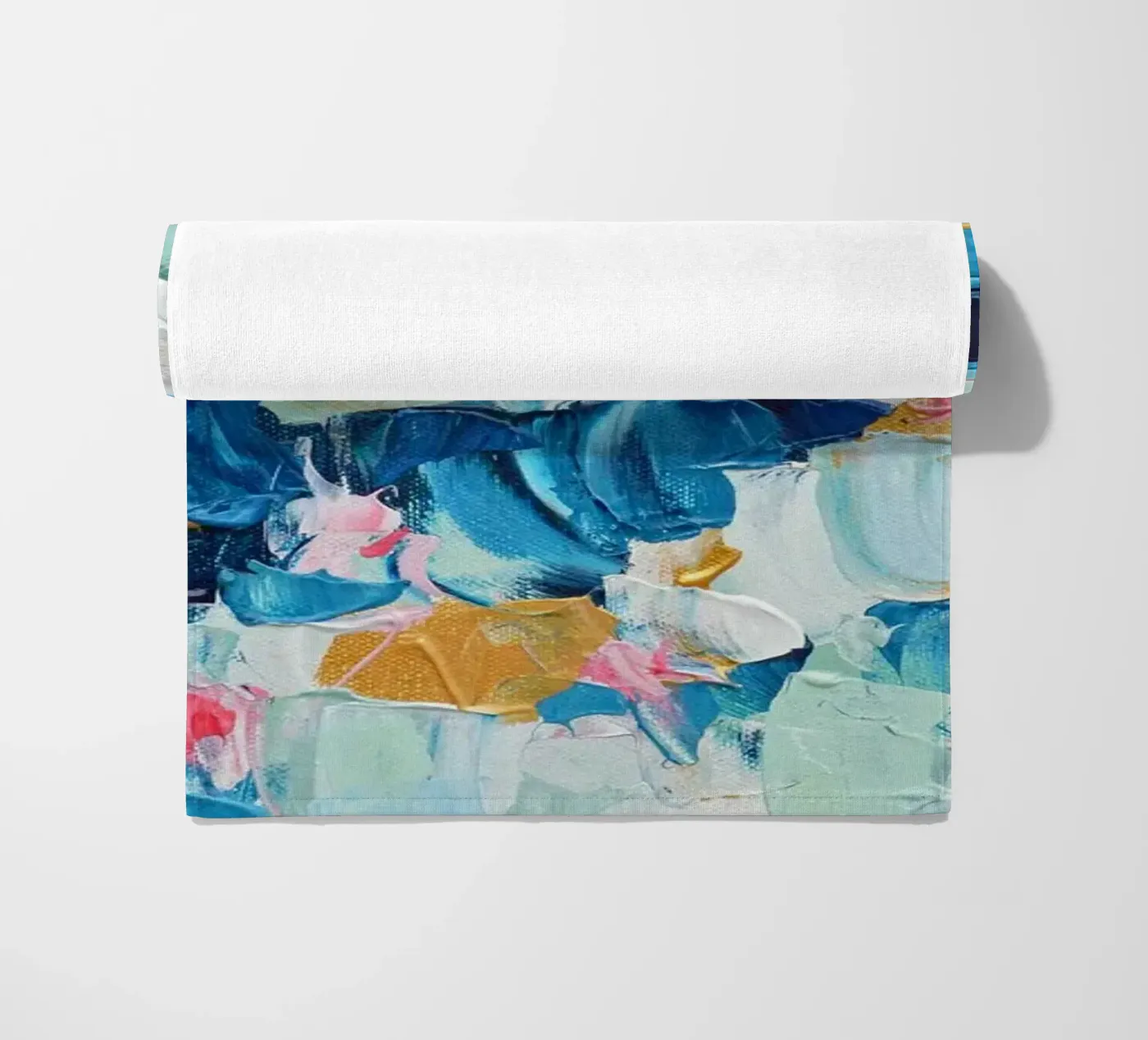 Elemento azzurro telo mare da annmariecoolick