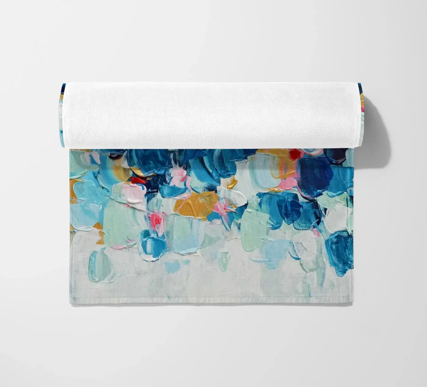 Elemento azzurro telo mare da annmariecoolick