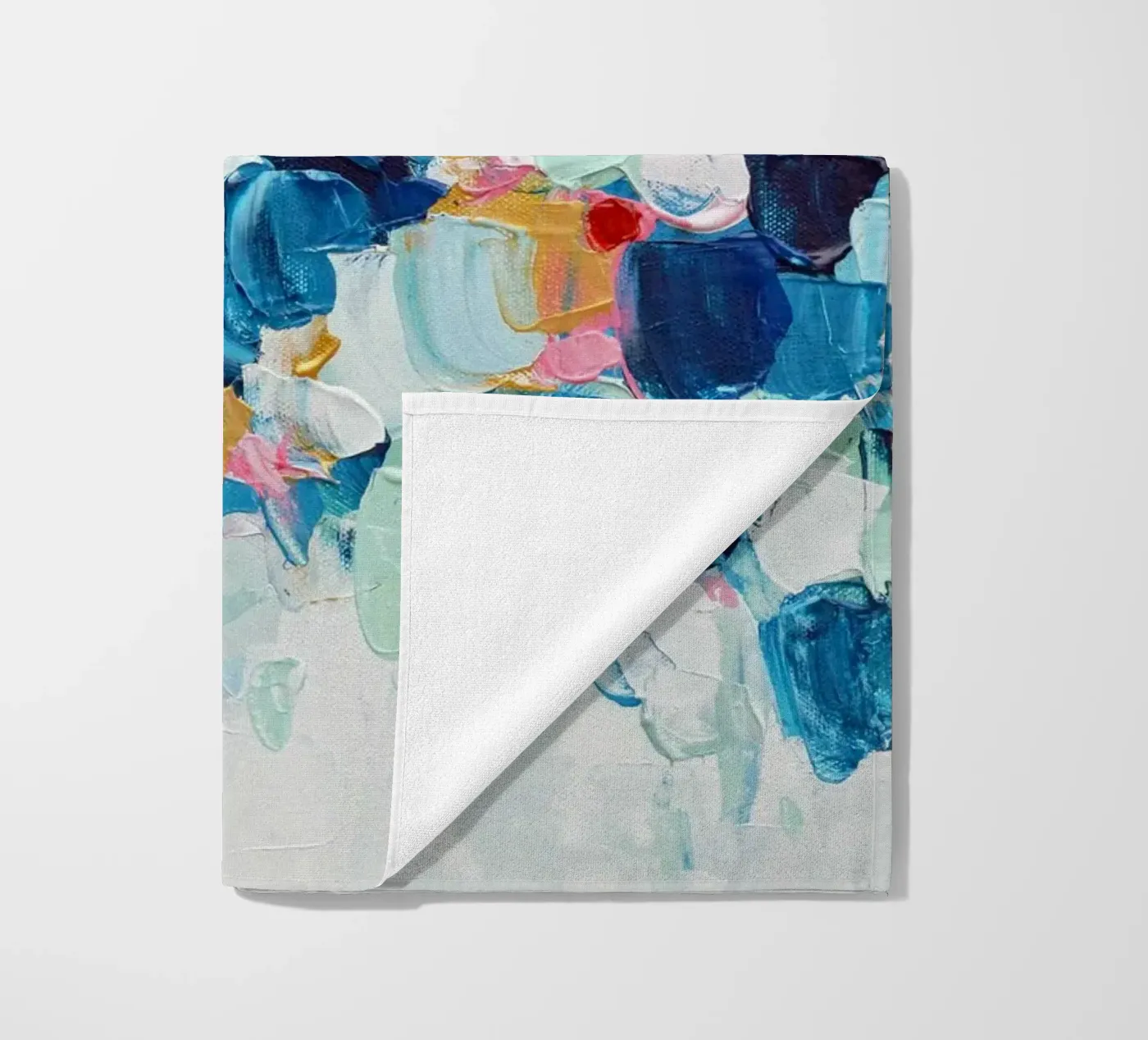 Elemento azzurro telo mare da annmariecoolick