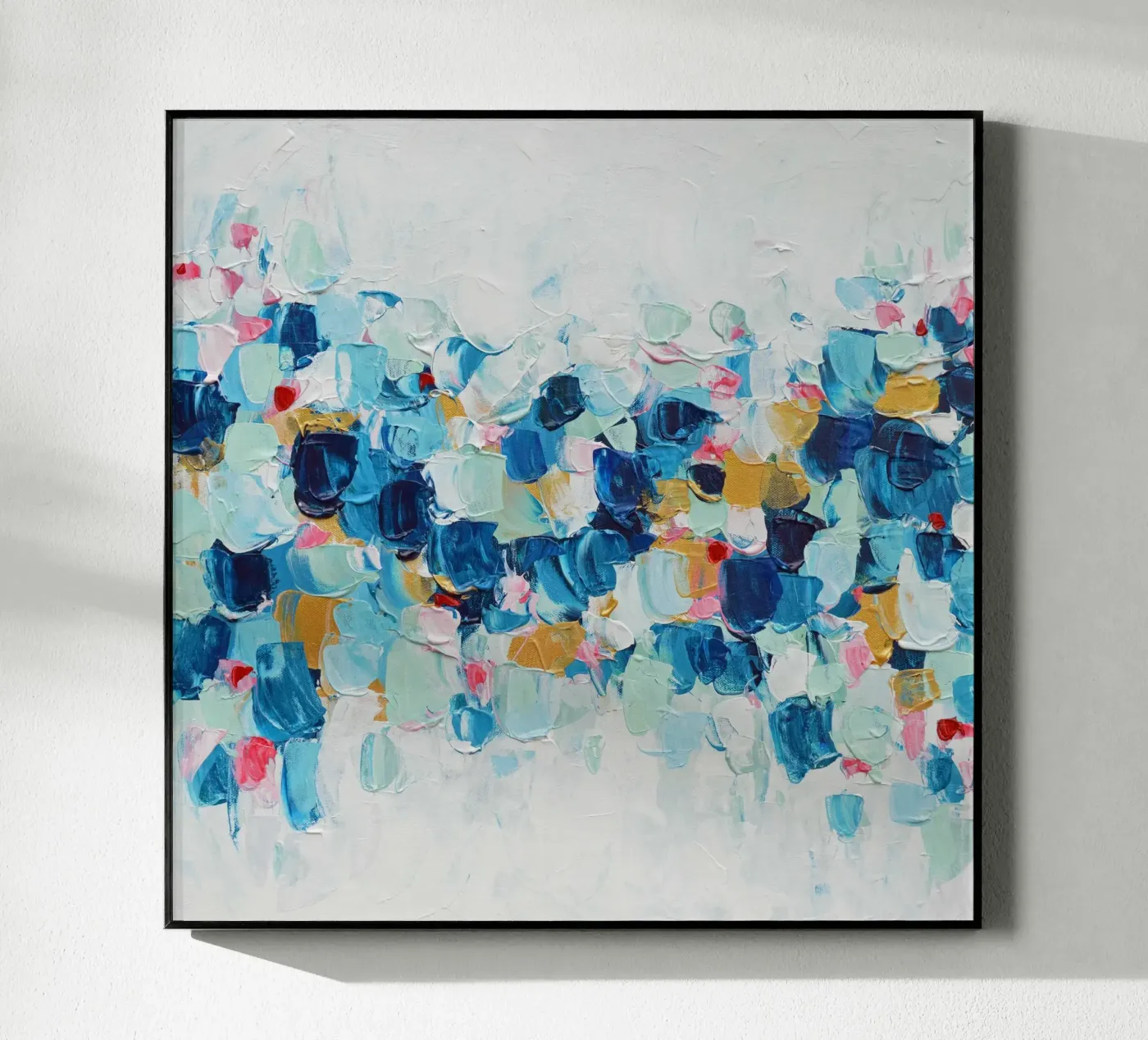 Azuur Elementair acryl van annmariecoolick
