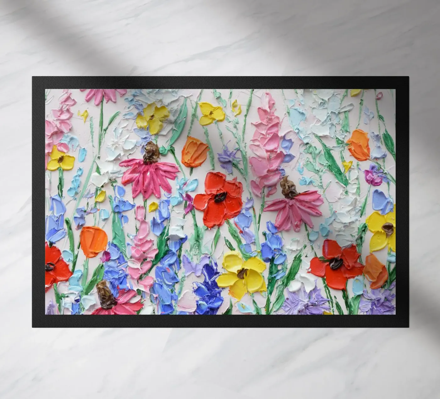 Summer Soiree doormat by annmariecoolick