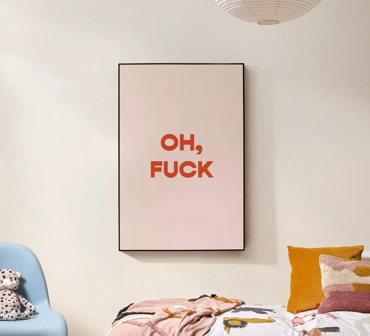 Oh, F*ck plexiglass da vonkopfbisfuss x JUNIQE