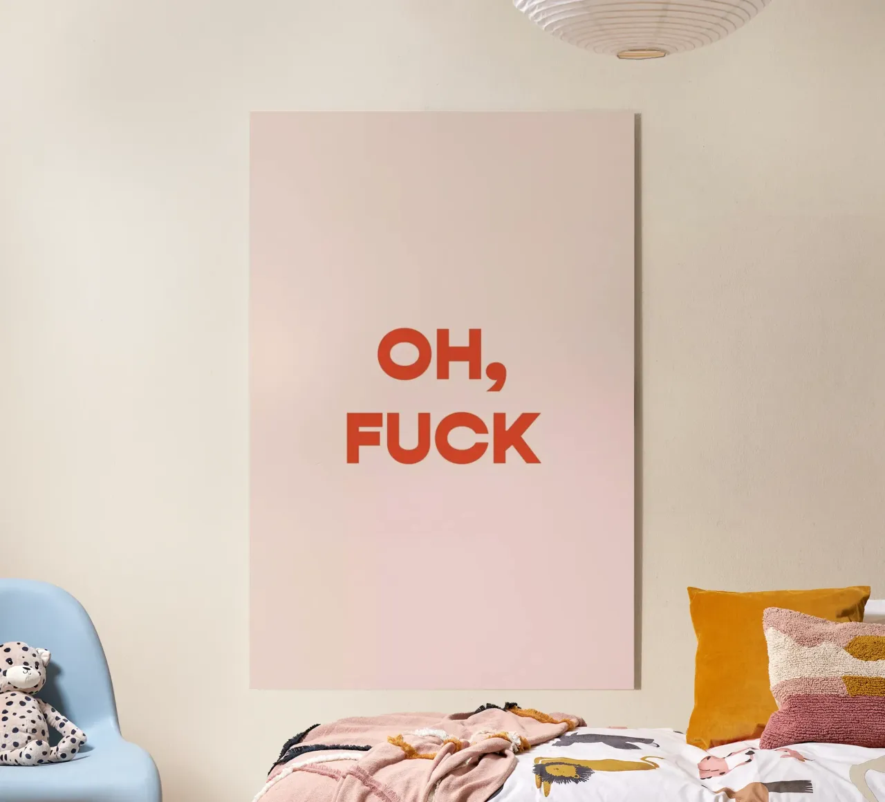 Oh, F*ck plexiglass da vonkopfbisfuss x JUNIQE