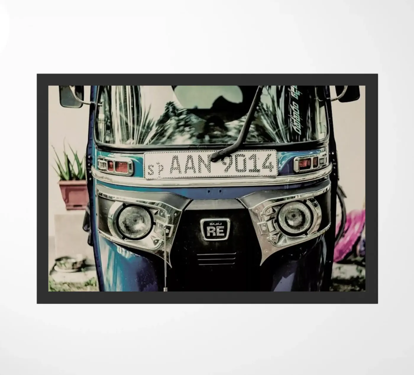 Self Drive deurmat van Shot By Clint