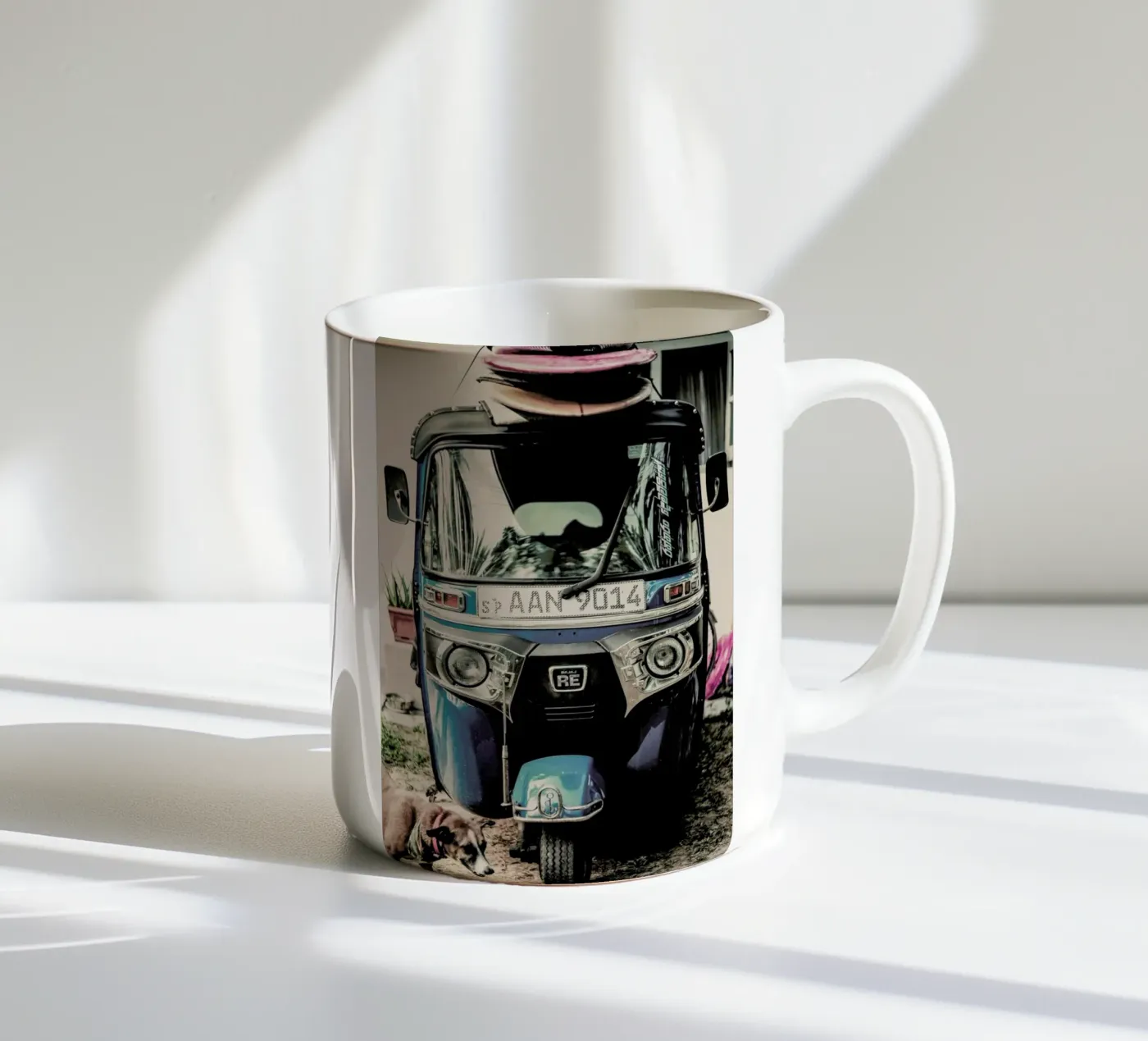 Self Drive tazza in ceramica da Shot By Clint