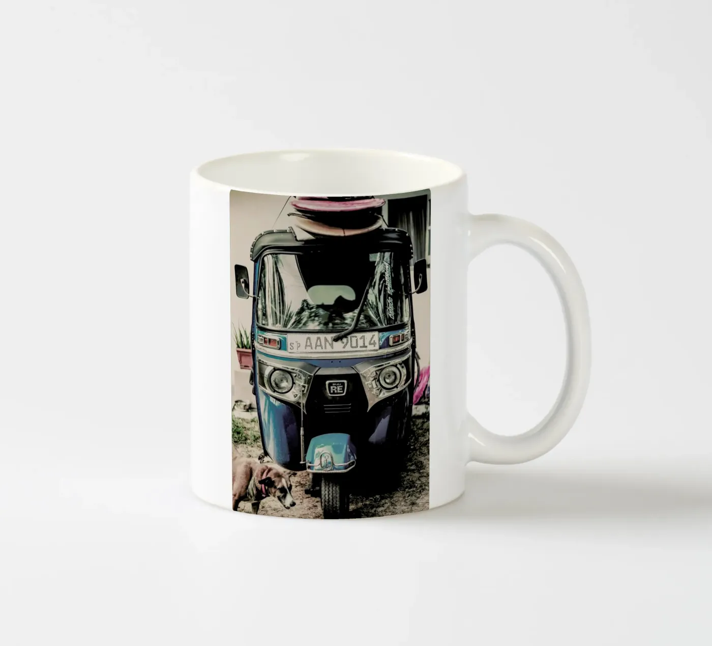 Self Drive tazza in ceramica da Shot By Clint