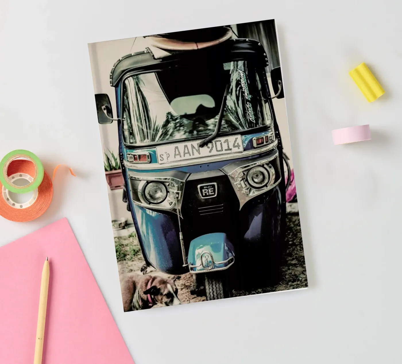 Self Drive notebook by Shot By Clint
