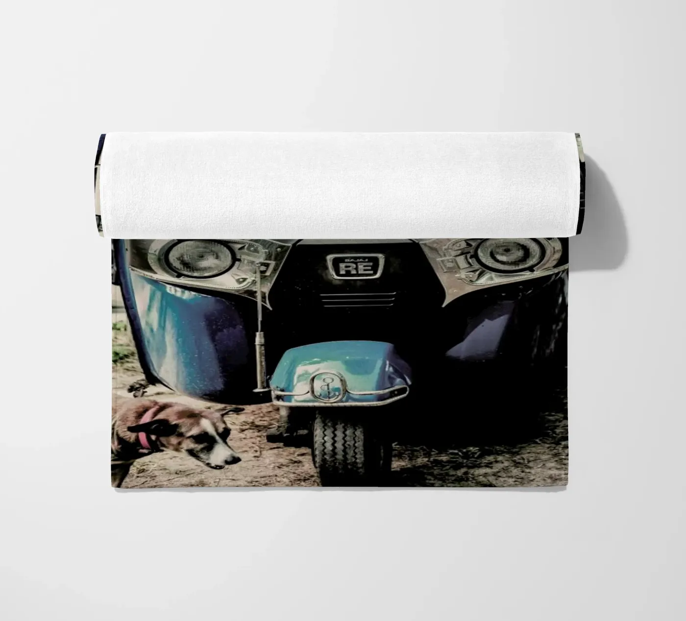 Self Drive beach towel by Shot By Clint