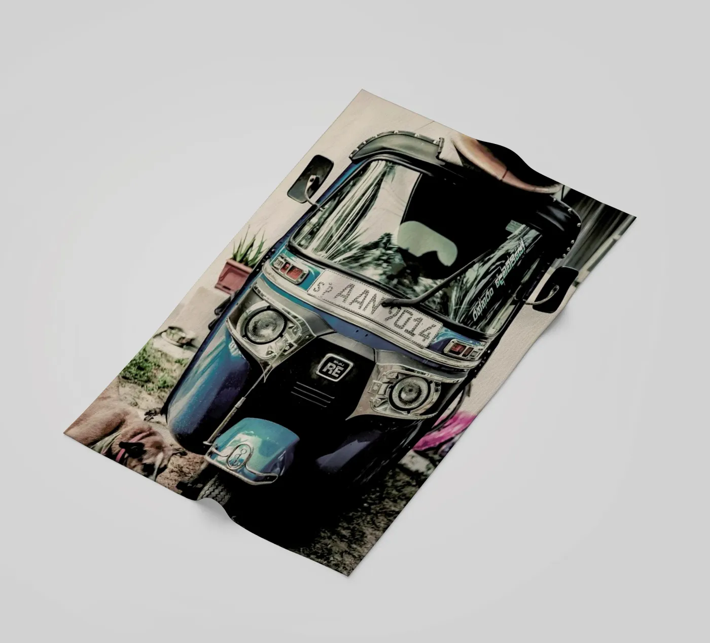 Self Drive beach towel by Shot By Clint
