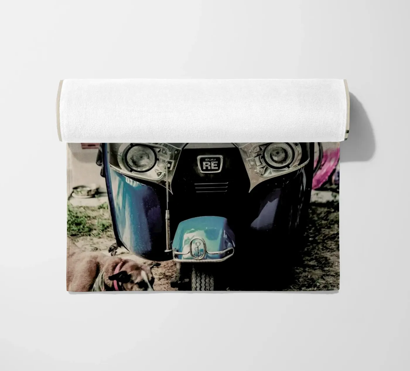 Self Drive beach towel by Shot By Clint