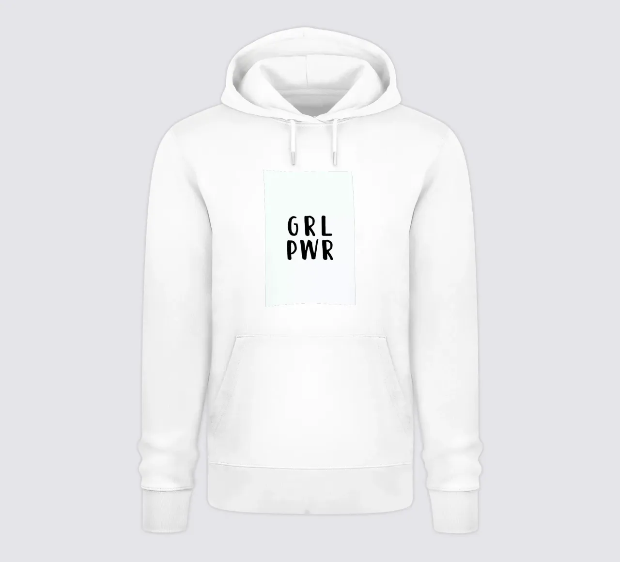 GRL PWR felpa con cappuccio da daylight design studio