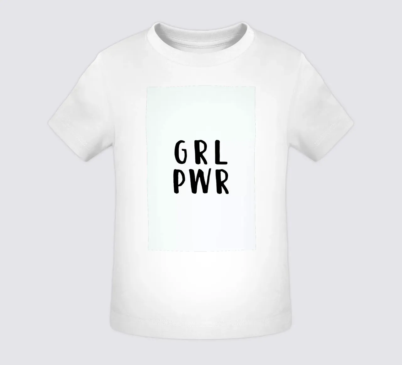 GRL PWR maglietta neonato da daylight design studio