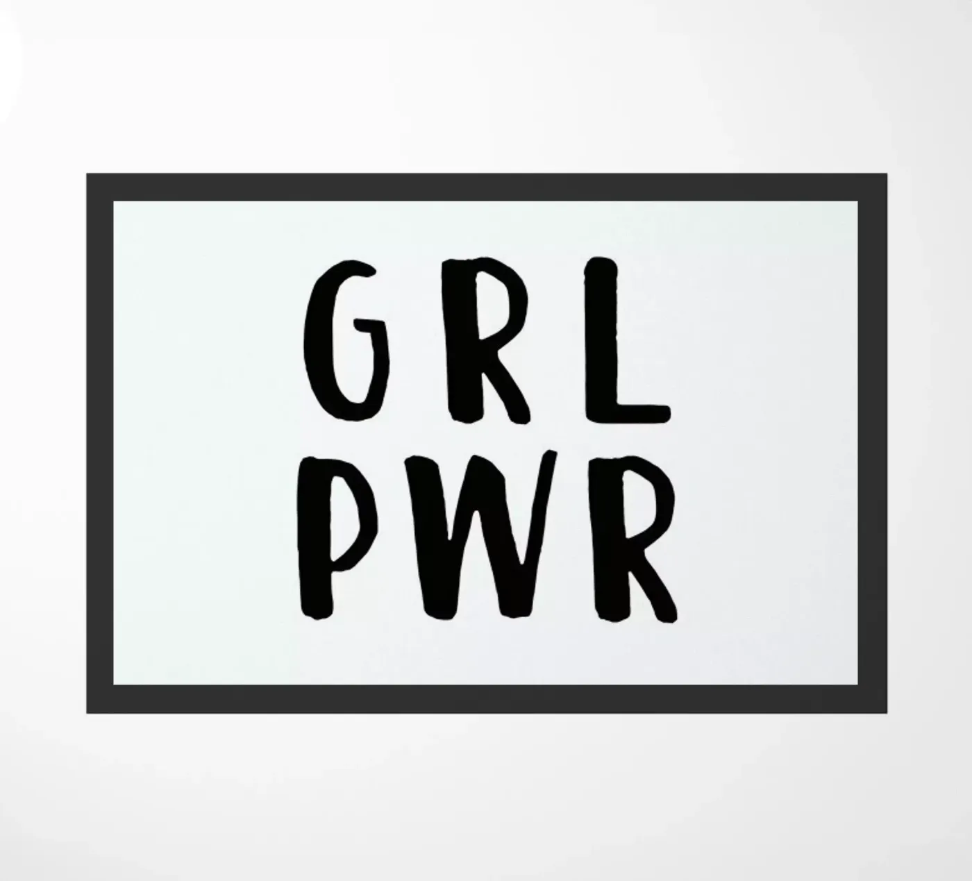 GRL PWR zerbino da daylight design studio