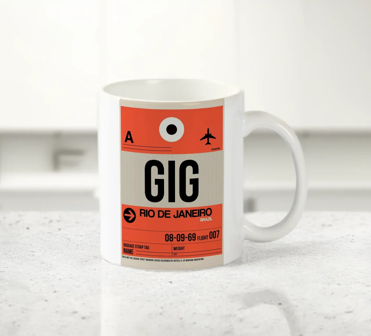 GIG-Rio de Janeiro Keramik Tasse von Naxart