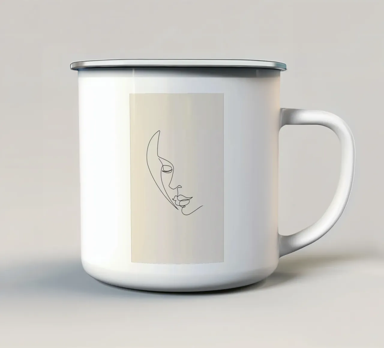 Femme IV tazza in smalto da Pure