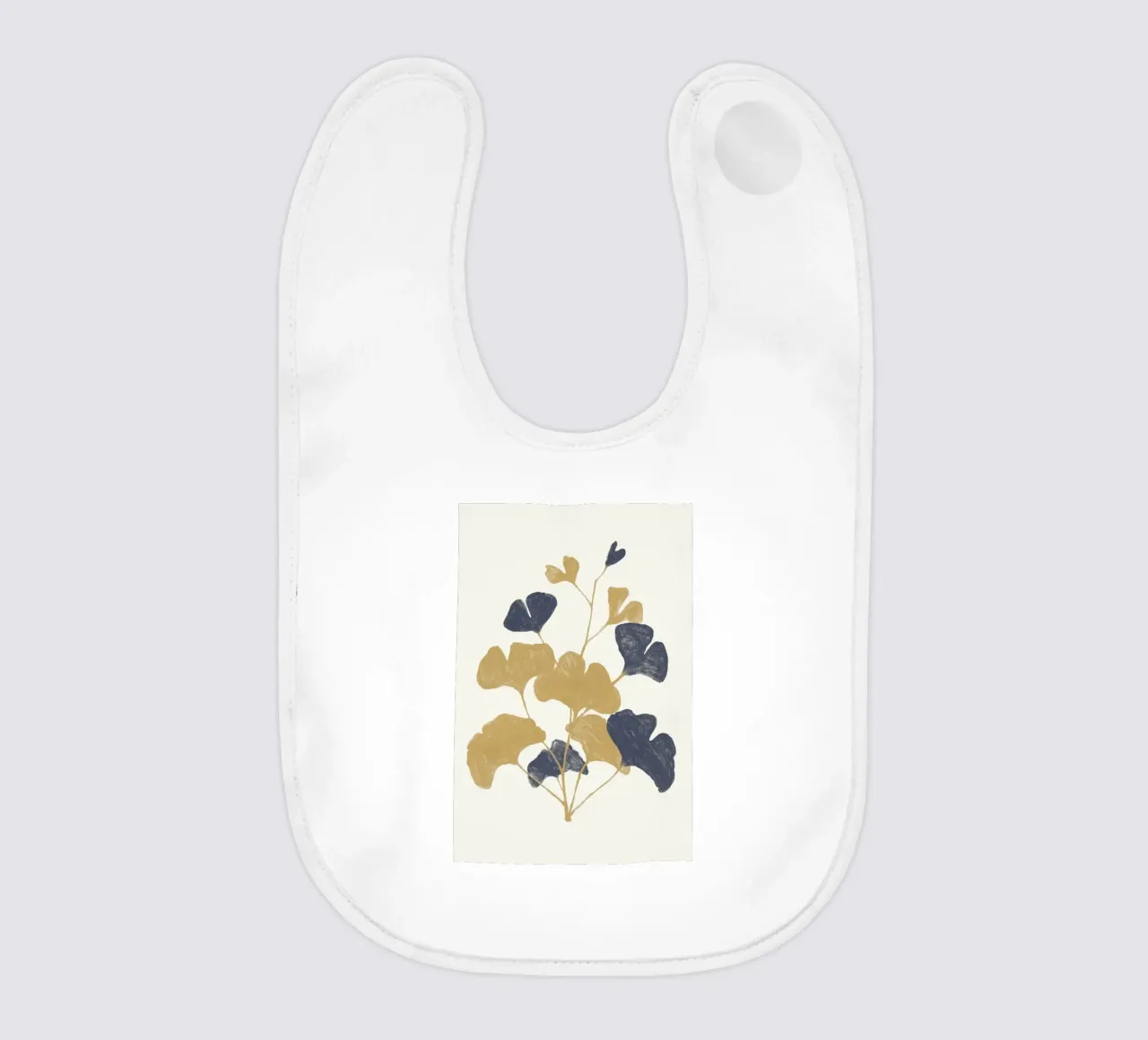 Golden Gingko baby slabbetje van Florent Bodart