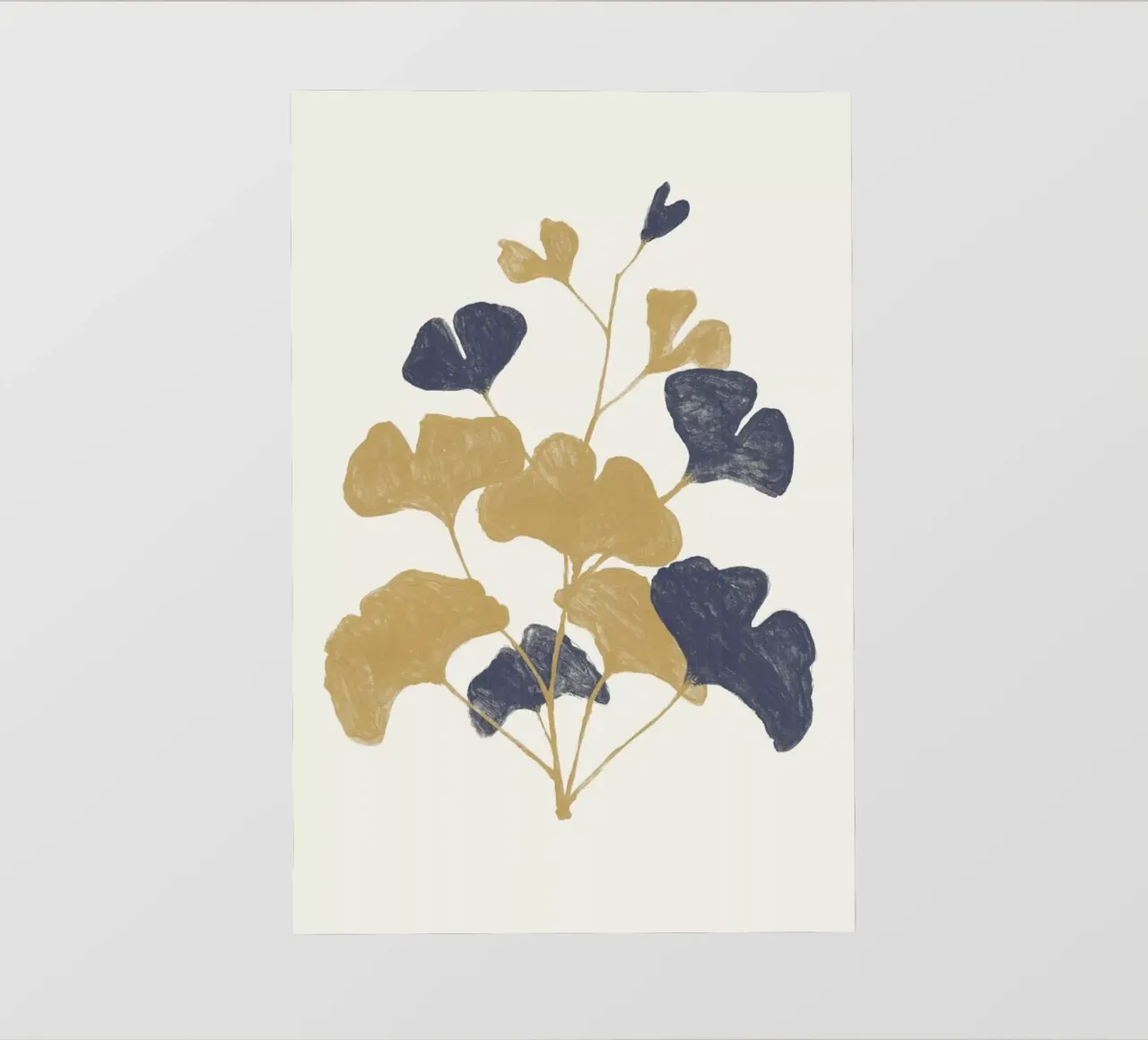 Golden Gingko telo in pvc da Florent Bodart