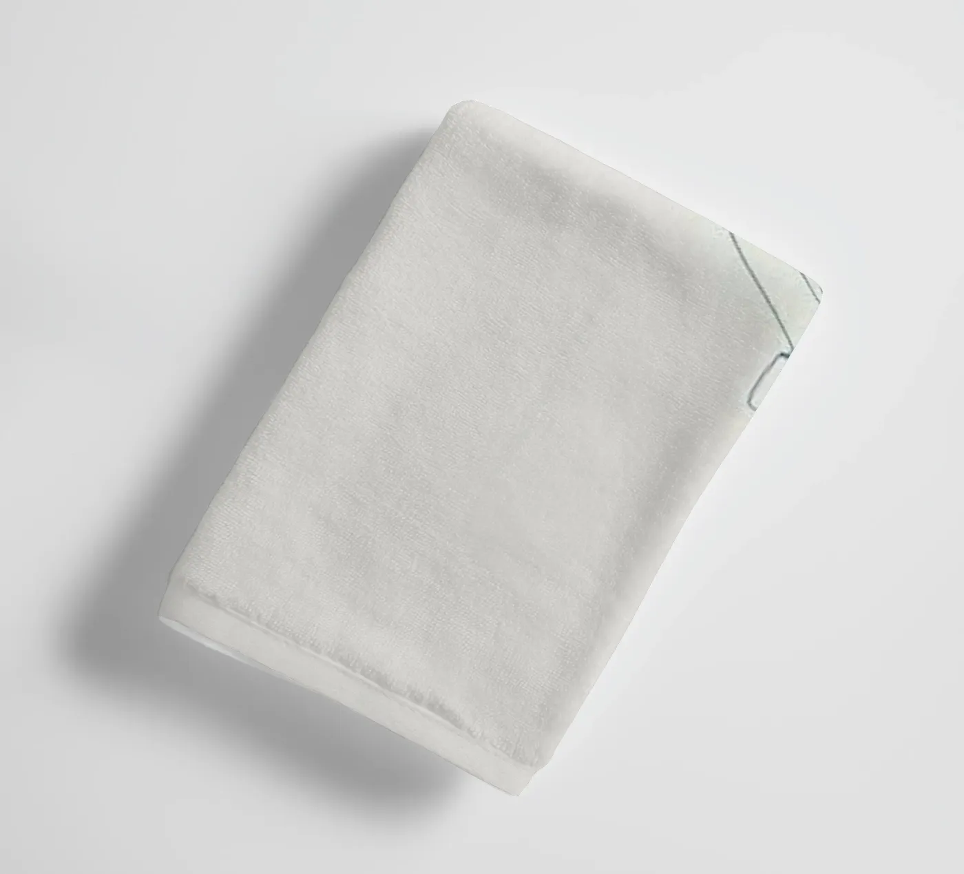 Technical Drawing 747 badhanddoek van Marc Schulthess