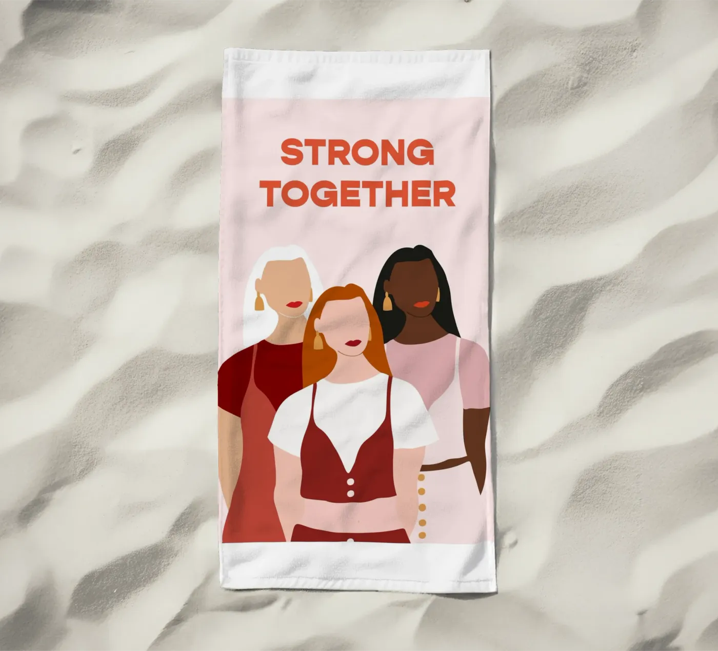 Strong Together telo mare da vonkopfbisfuss x JUNIQE